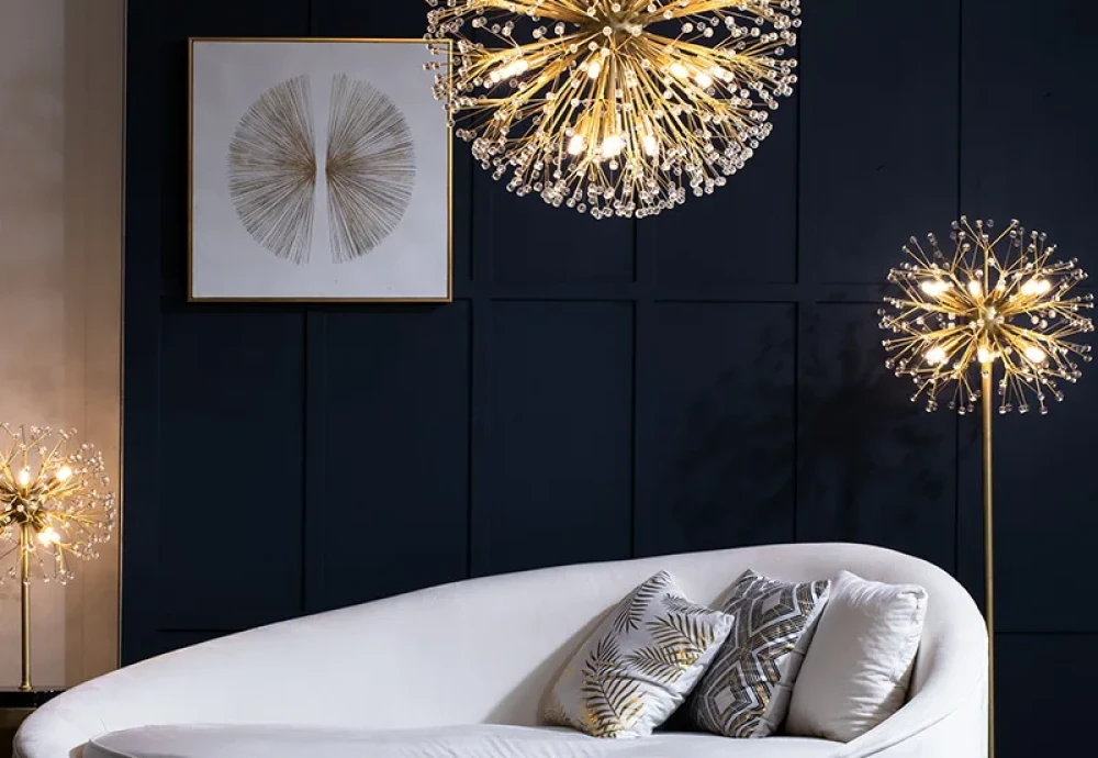 modern globe chandelier